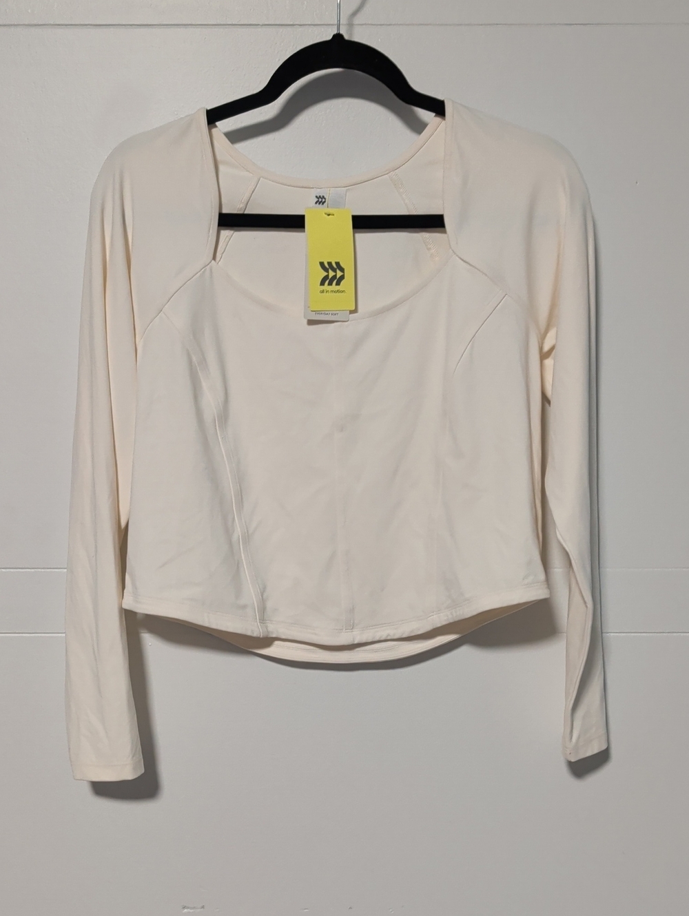 all in motion Long-Sleeve Scoop Neck Top